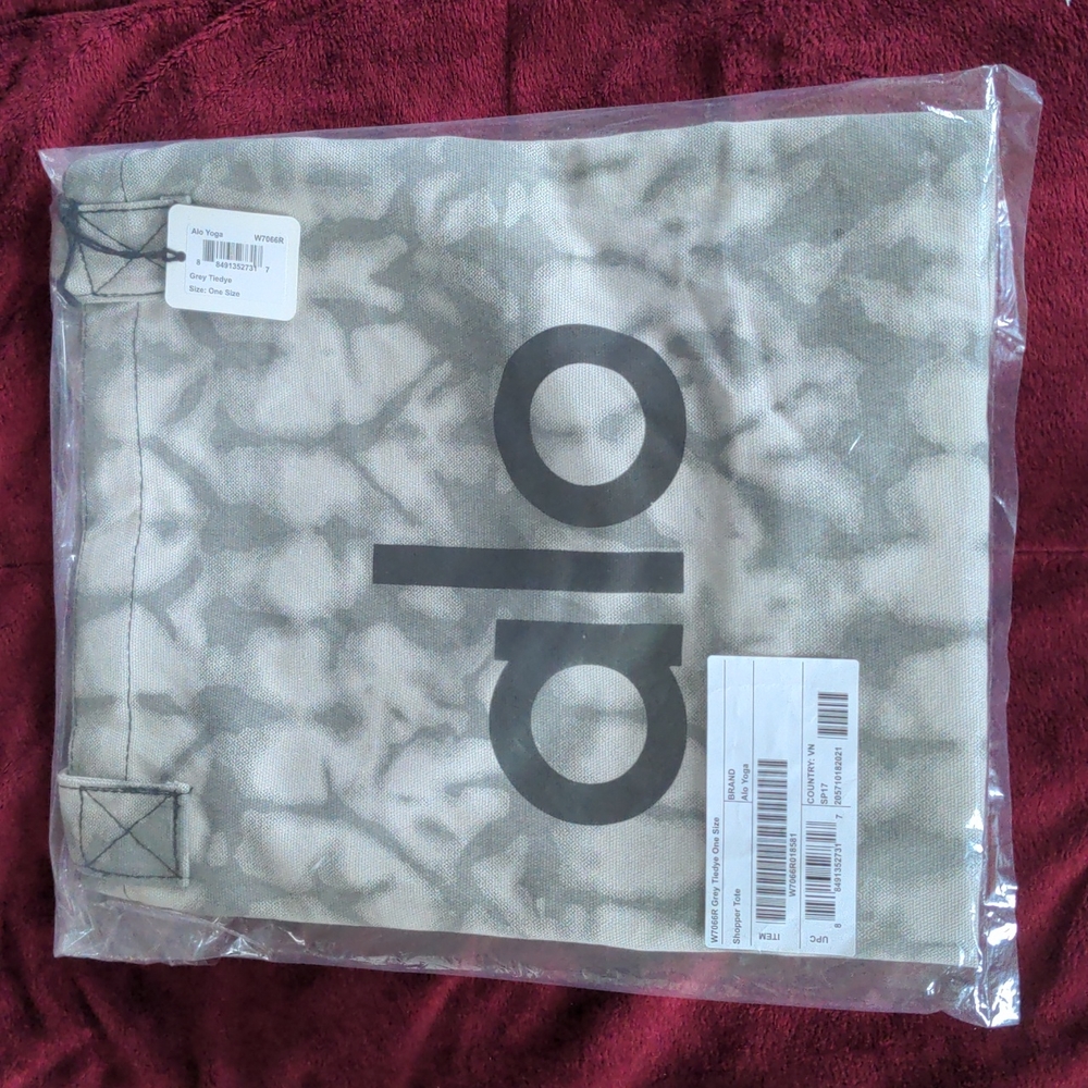 Alo GreyTie-Dye Shopper Tote